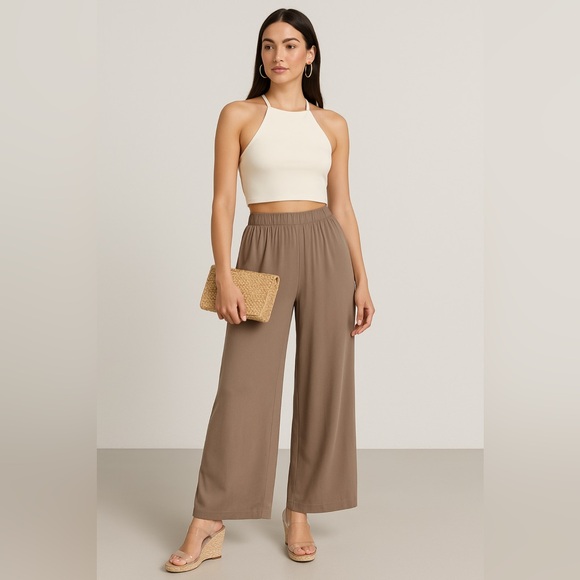 BP. Clear Strap Espadrille Wedge Sandals Size 10M Ankle Strap Platform Heels NWT - Picture 2 of 12